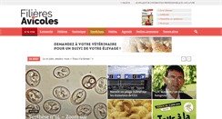Desktop Screenshot of filieres-avicoles.com